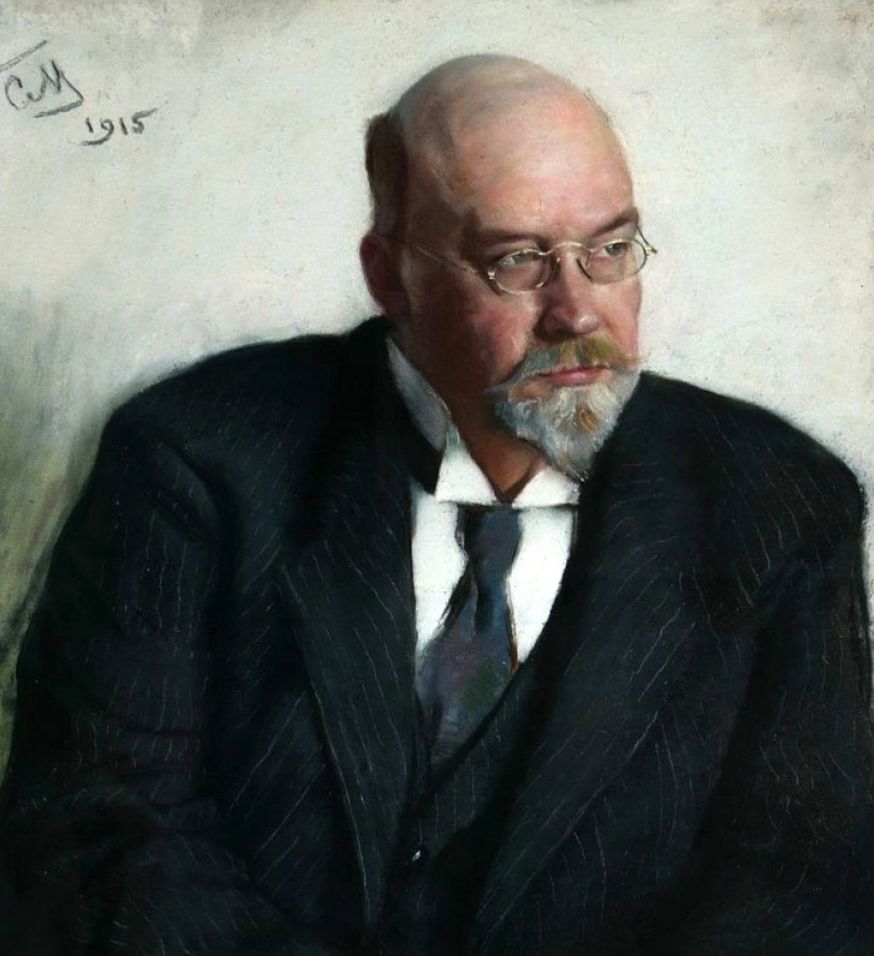 Ilya_Ostroukhov_by_Sergey_Malyutin